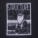 画像2: 【STRUCTURE】　OJISAN vol.1 T-Shirt　Black (2)