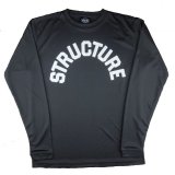 【STRUCTURE】　LOGO　DRY-LONG　Black