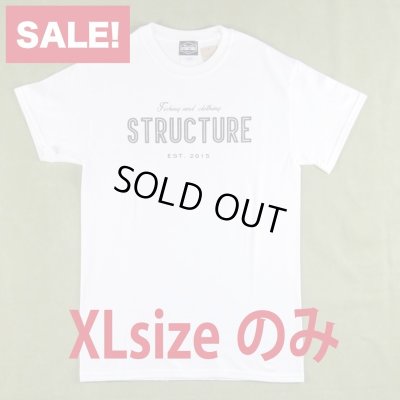 画像1: 【STRUCTURE】　LOGO T-Shirt　White