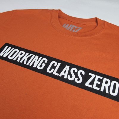 画像2: 【WORKING CLASS ZERO】Standard Tee (TEXAS ORANGE)